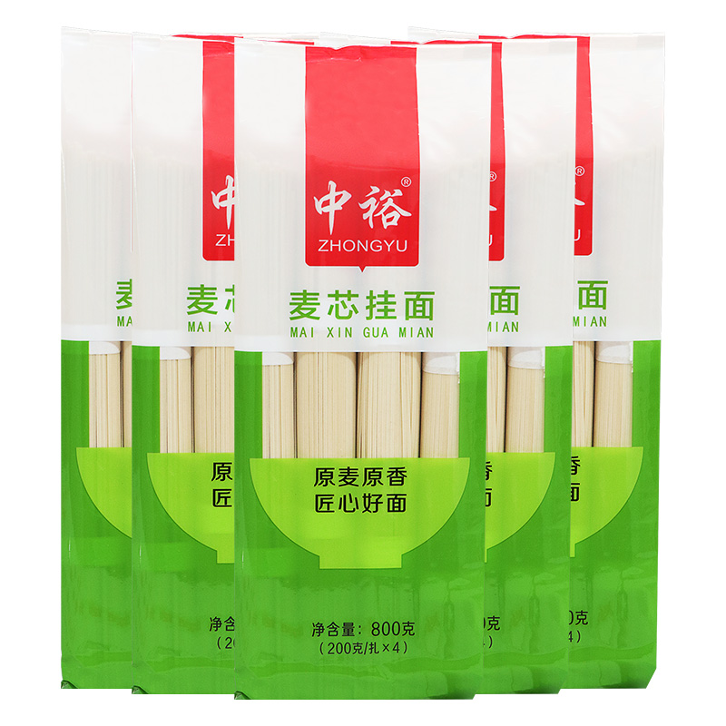 中裕800g方便速食山东麦芯挂面
