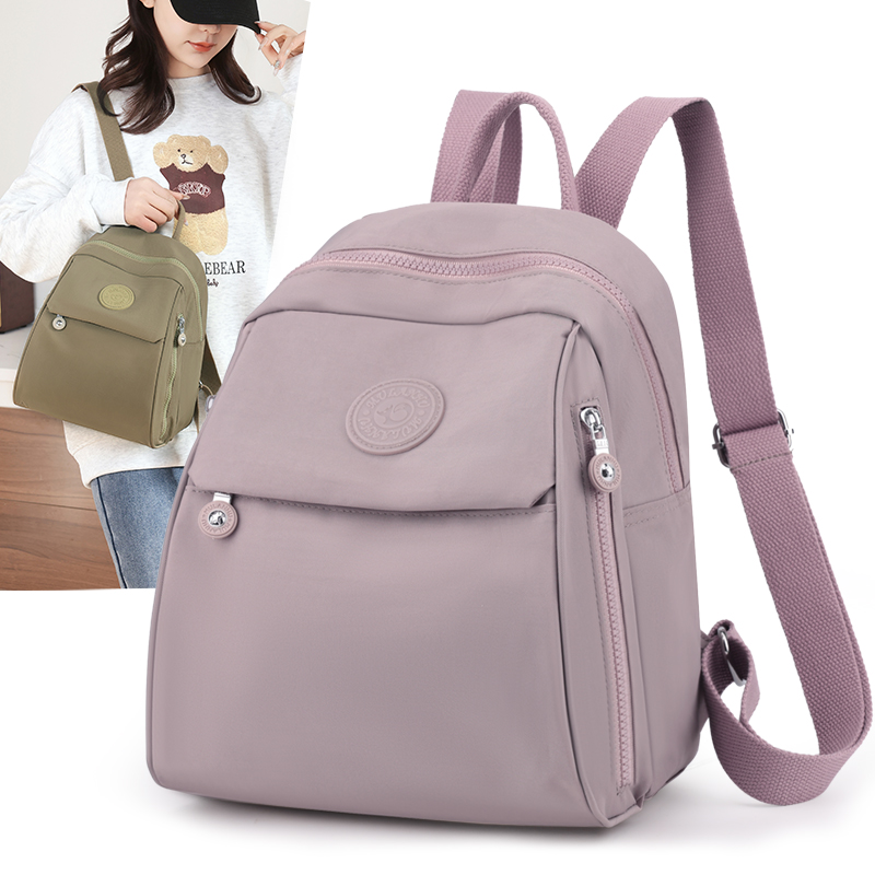 轻便纯色牛津布多隔层全新防泼水