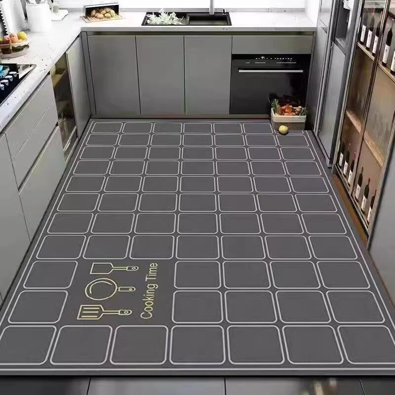 厨房地垫吸水防滑防油可擦免洗耐脏脚垫厨房专用沥水垫可裁剪垫子,居家布艺,地毯,淘宝优惠券,粉丝福利购,淘宝优惠卷