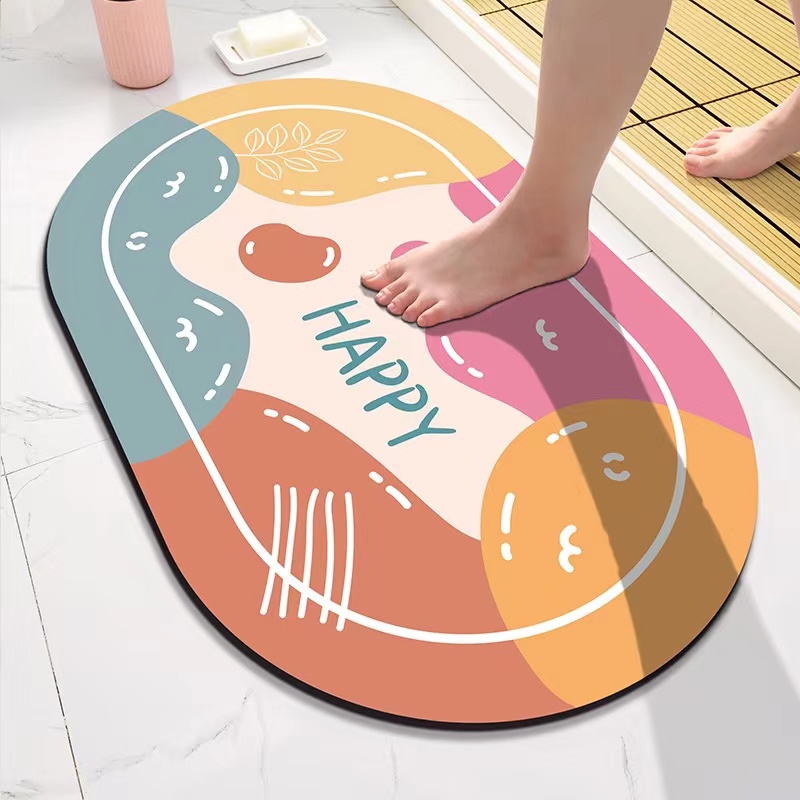 厕所硅藻泥吸水速干浴室