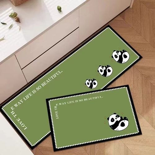 硅藻泥厨房地垫防滑防油吸水垫门口耐脏脚垫防水专用可擦免洗地毯