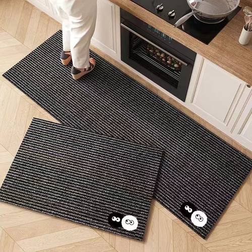 厨房专用免洗耐脏吸水防尘地垫