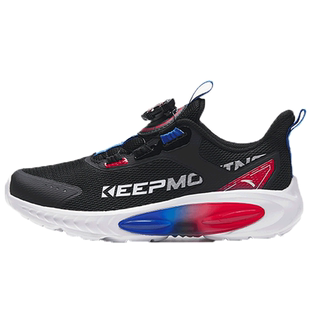 安踏童鞋男童运动鞋网面透气官方旗舰春季儿童旋纽扣跑步鞋中大童