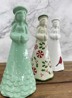 居家装饰摆件陶瓷出口孤品美式