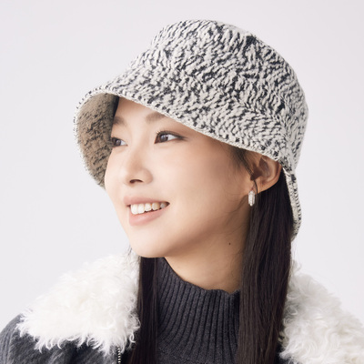 clásico双面戴破骨羊毛渔夫帽