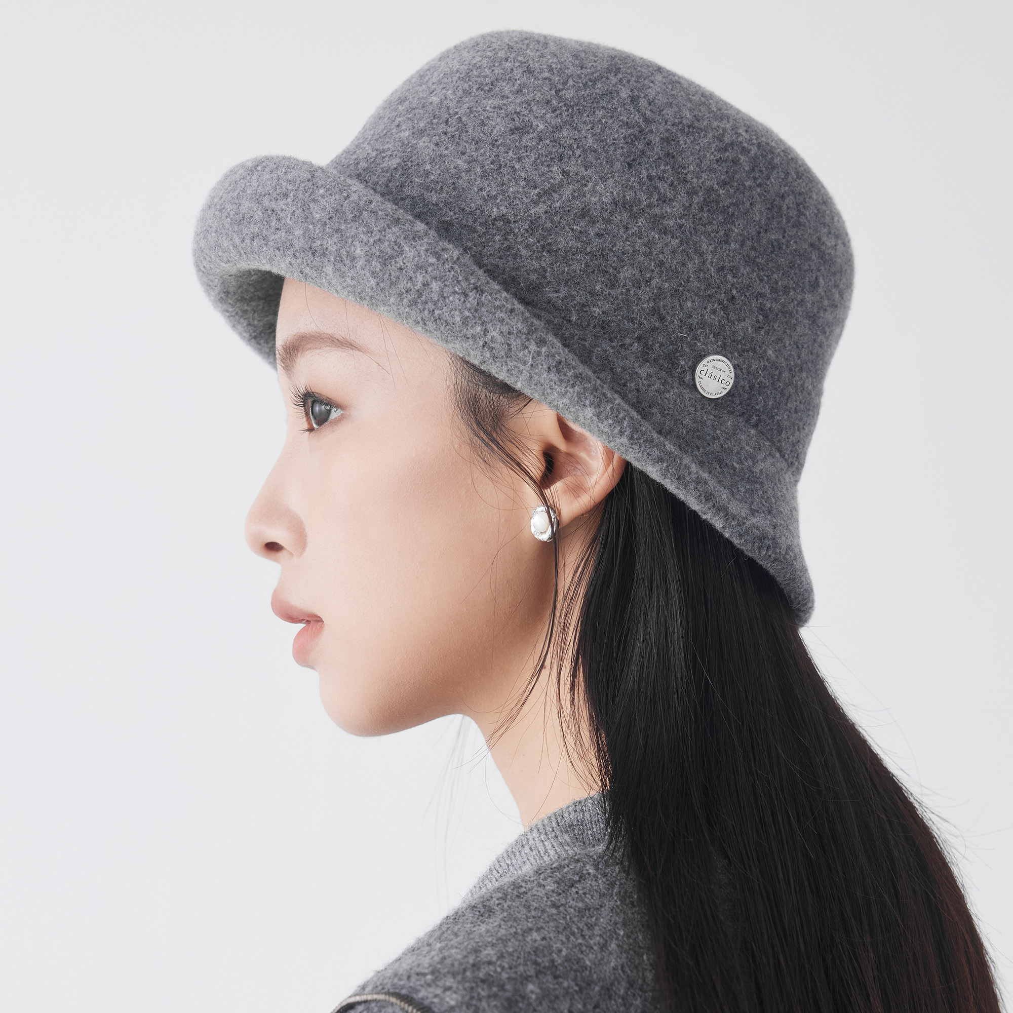 clásico澳洲羊毛礼帽