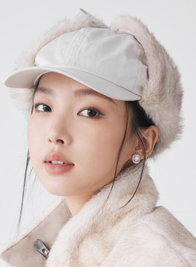 clásico可拆卸狩猎护耳棒球帽帽秋冬保暖雷锋帽飞行帽