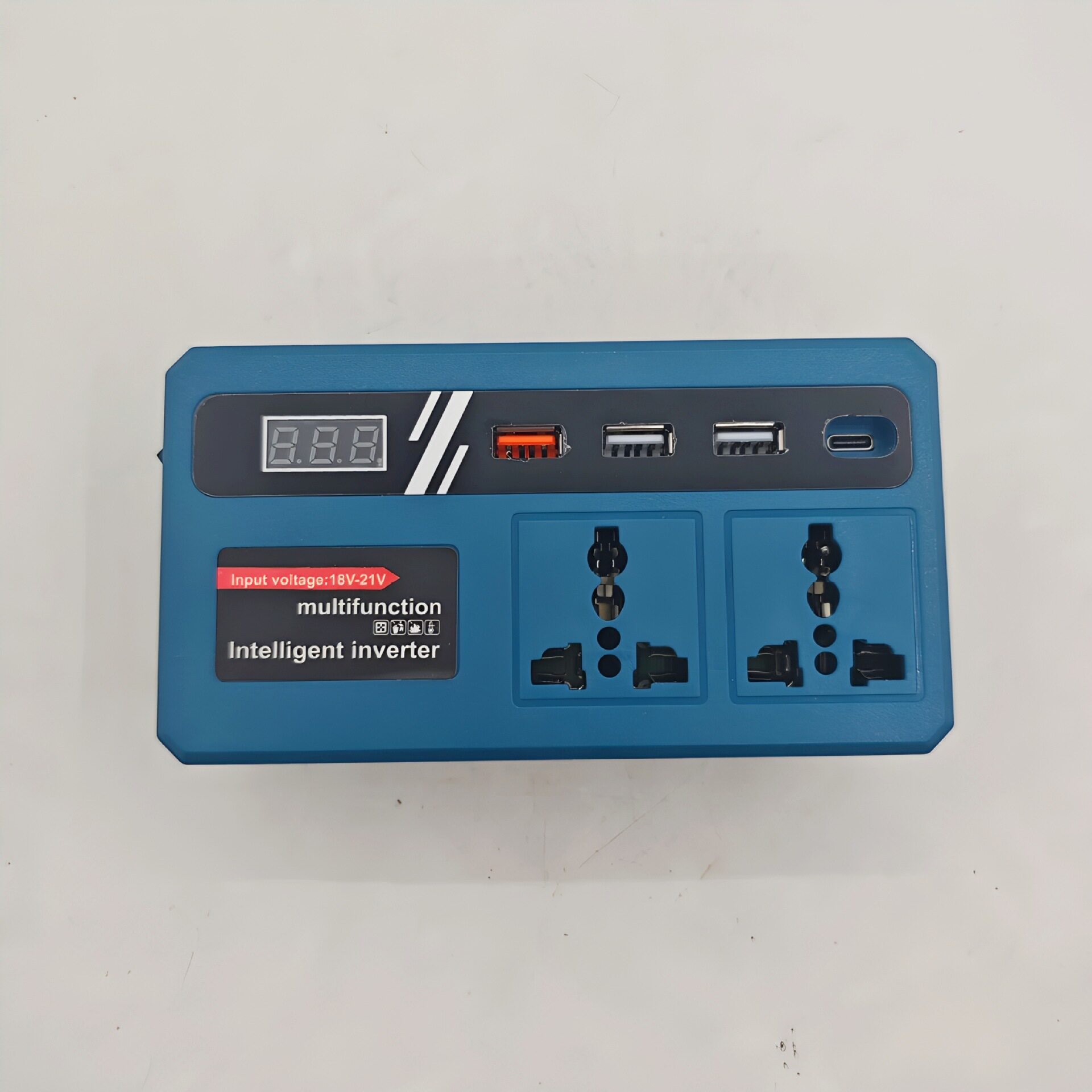 跨境锂电智能逆变器18-21V充电电源AC220V/type-c