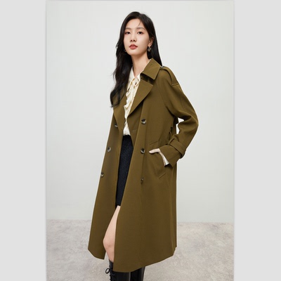 品牌折扣新款风衣Z3C4098