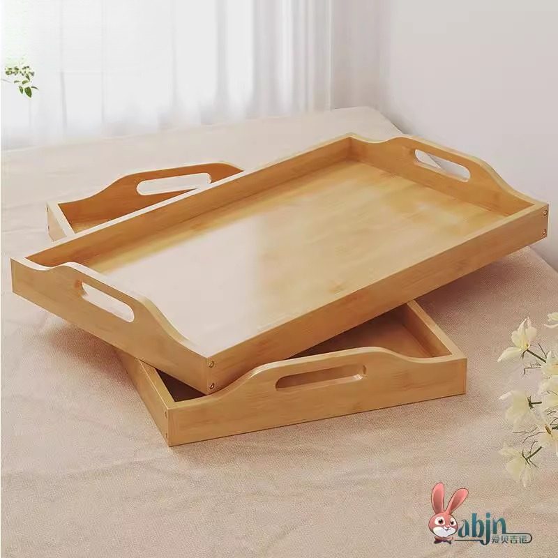 送筷子实木茶托盘功夫茶具茶盘创意大中小长方形酒店托盘木质餐盘,餐饮具,餐用托盘,淘宝优惠券,粉丝福利购,淘宝优惠卷