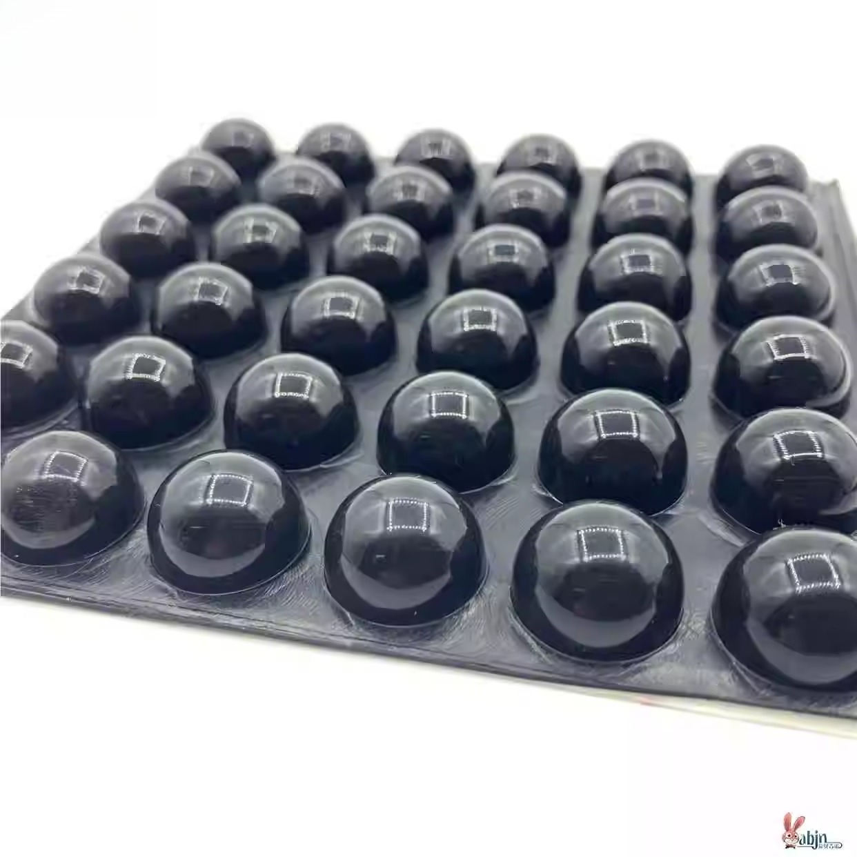 音箱减震脚垫橡胶黑色防撞胶粒家具橱柜门窗防滑垫缓冲消音静音