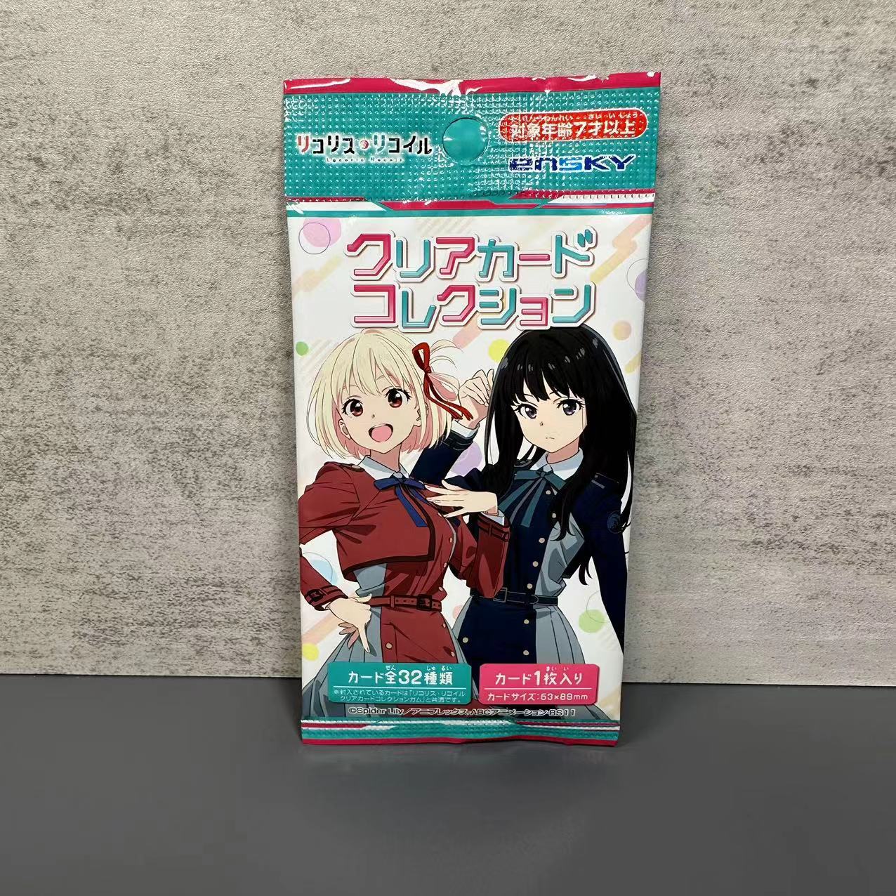 【正版日谷】  莉可丽丝收藏卡  盲抽 一包一张