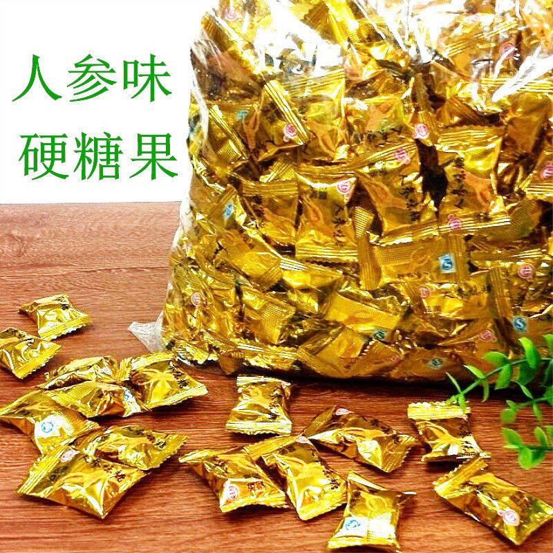益儿乐人参味糖果硬糖清凉润喉结婚喜糖年货休闲零食官方旗舰店