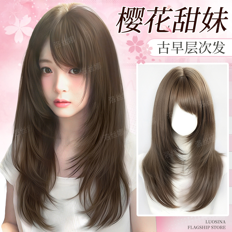 lsn假发女免发网高层次全头套