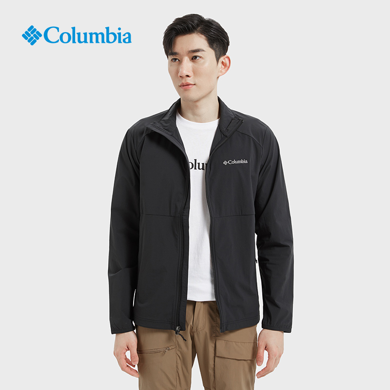 哥伦比亚防水透气休闲软壳衣