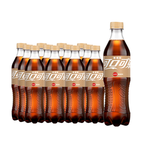 可口可乐Coca-Cola香草味汽水有糖500ml*12瓶新老包装随机