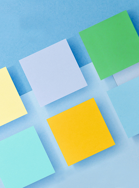 美国3M便利贴654s狠贴中小学生用便条纸n次贴便利签标记贴办公便签本Post-it粘性强可爱高颜值网红办公记事贴