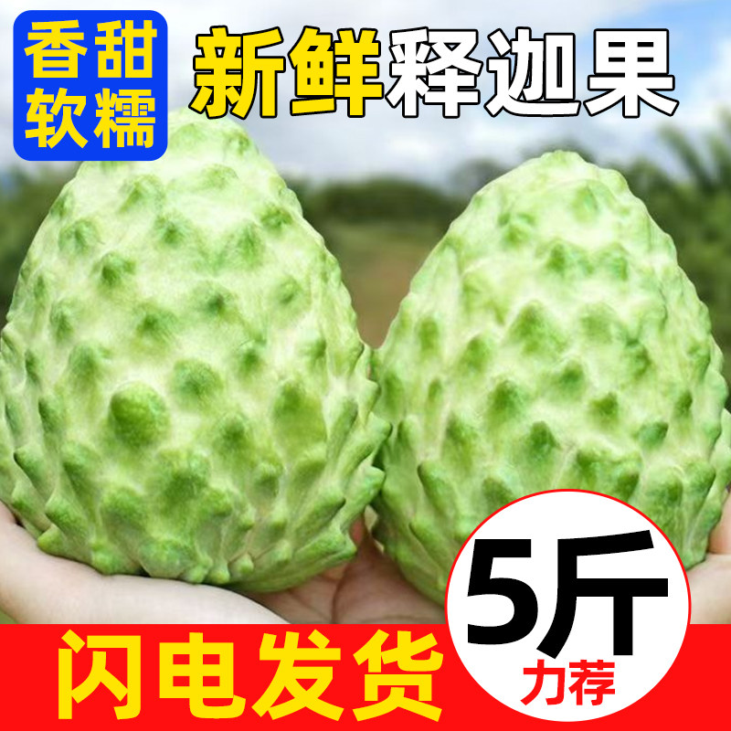牛奶凤梨释迦果新鲜水果