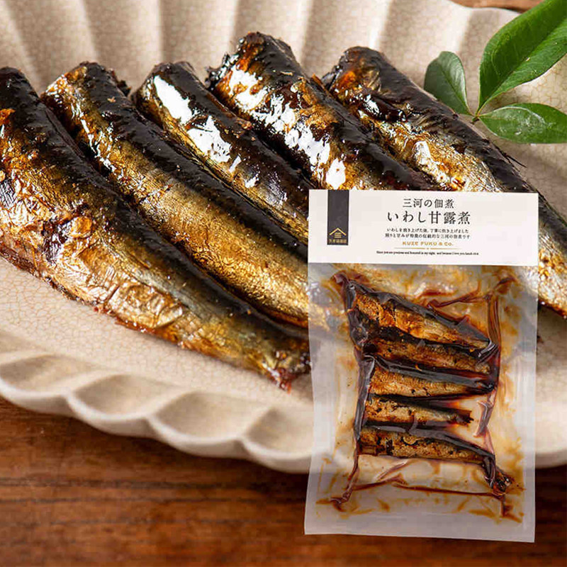 日本直邮 久世福商店 三河佃煮 沙丁鱼秋刀鱼柳叶鱼明太鱼 袋装