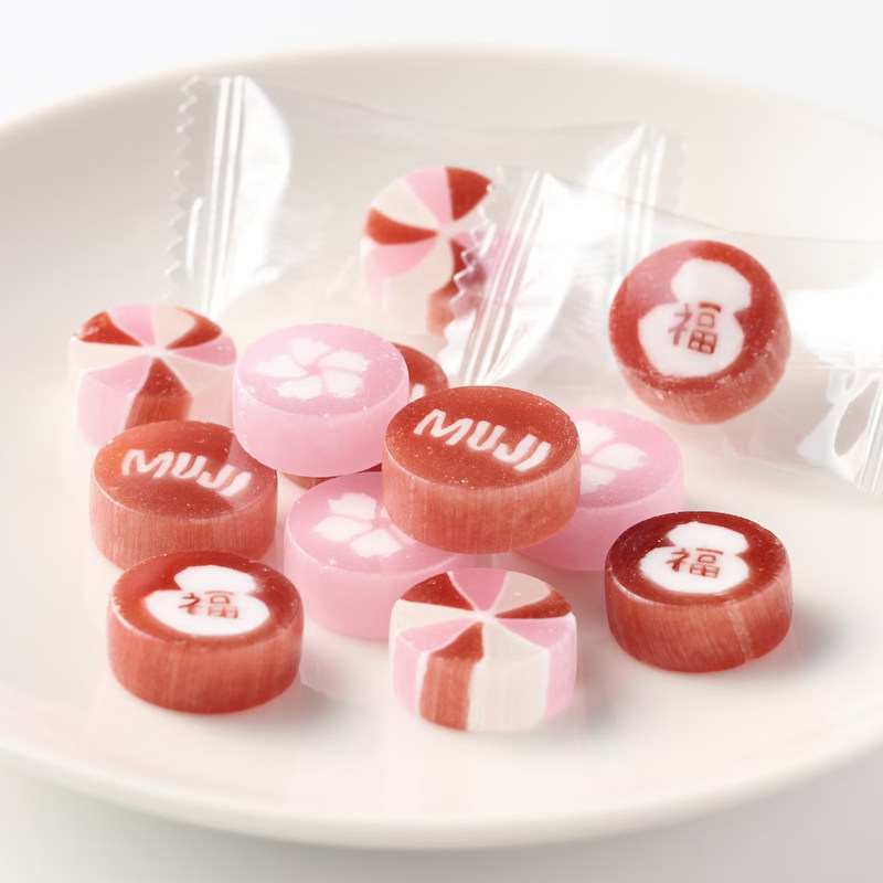 日本直邮 MUJI无印良品多种混合水果果汁糖果梅子糖金平糖零食