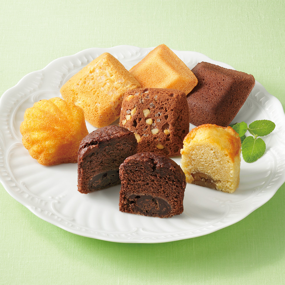 日本进口boulmich松露玛德琳费南雪蛋糕糕点礼盒装生日礼物