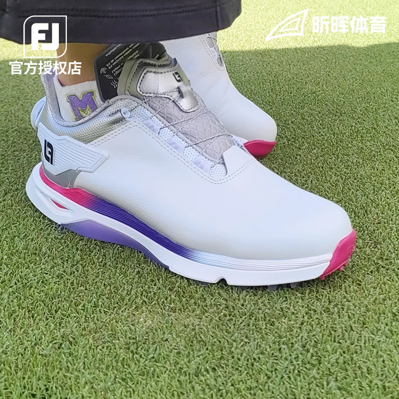 FootJoy高尔夫球鞋女鞋ProSLX 专业竞技FJ鞋子稳定防泼水运动鞋子
