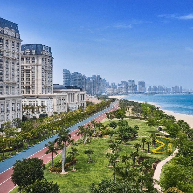 【听海漫游】厦门佰翔波特曼七星湾酒店1-2晚三店通兑套餐+淘气堡