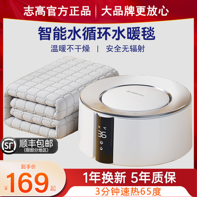 志高水暖电热毯双人水循环