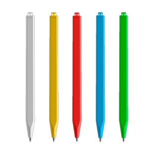 瑞士进口 瑞可蓝黑色中性笔按动式 蓝黑笔医护专用办公签字笔高颜值医生处方笔定制logo墨蓝色水笔笔芯0.5mm