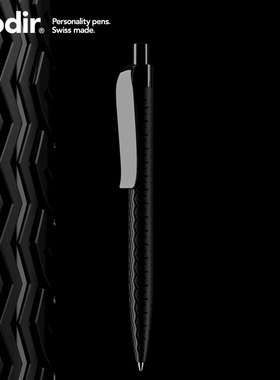 防滑设计 瑞士进口QS03签字笔商务高档办公男士 prodir按动中性笔轻奢高级感书写练字水笔定制LOGO广告笔