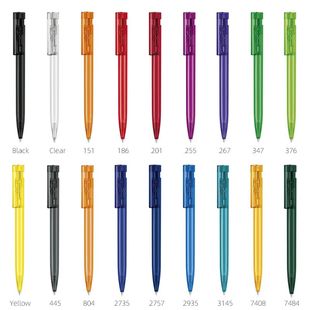 德国进口Liberty透明中性笔按压式 senator直液式走珠笔碳素笔黑色0.5 简约签字笔高颜值办公水笔定制广告笔