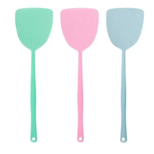 【1个】长柄苍蝇拍打不烂家用拍苍蝇加厚耐用轻便网面驱蚊灭蝇