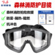 现货速发抗高温隔热阻燃眼镜防尘防风防雾防烟眼罩森林消防护目镜