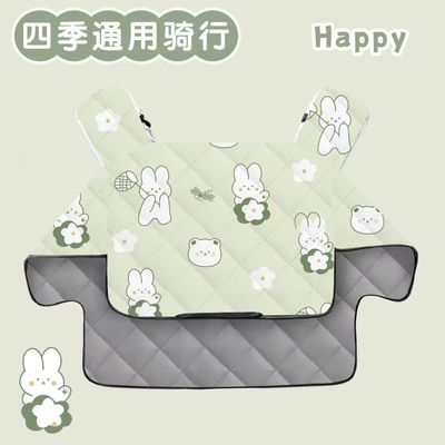 春秋冬款电瓶摩托车加厚小型防寒