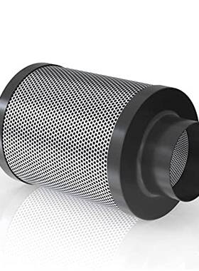 帐篷除味空气净化38碳层8英寸*500mm黑色水培活性炭过滤器滤芯