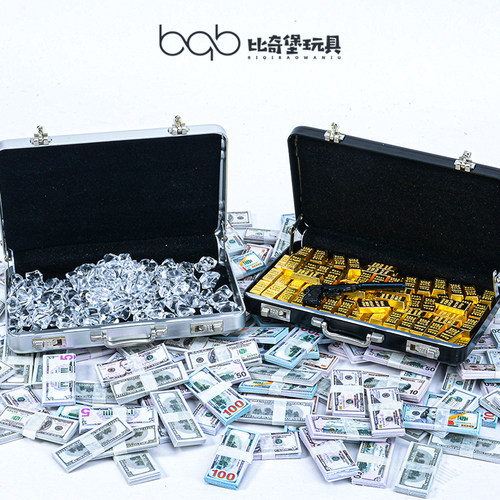 迷你仿真微缩手提箱模型玩具