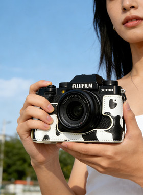 适用富士XT50相机包XS20 10 XT200 XM5 XT4/T5 皮套X100VI/F/S保护XT30II微单XA7 3 5 20底座半套XE4/XPRO3