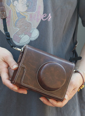 适用索尼ZVE10相机包NEX3N  A5100皮套佳能V1 G1X3 A640全包G16 尼康Z30皮包EP7斜挎包富士XM5 XE5 摄影包