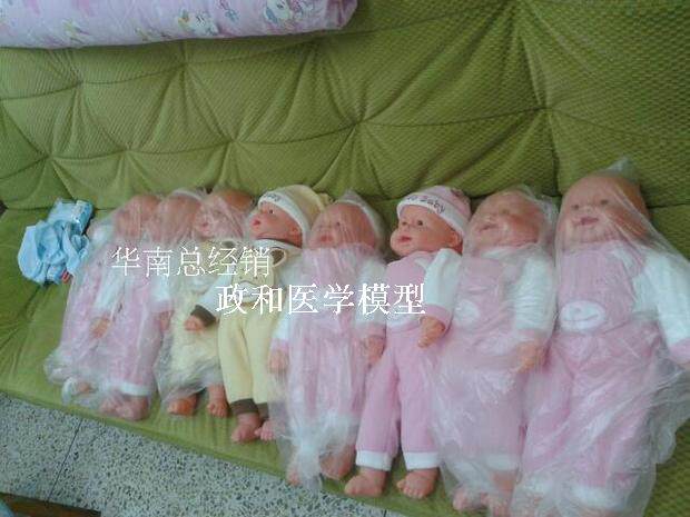 包邮 家政月嫂育婴师抚触被动操C培训 重生婴儿宝宝布娃娃模型