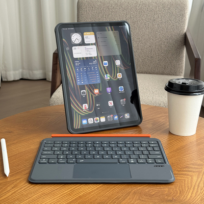 【超大触控】适用苹果ipadair7蓝牙键盘保护套11代a16妙控支点壳10.2平板5磁吸防弯pro12.9无笔槽13鼠标套装4