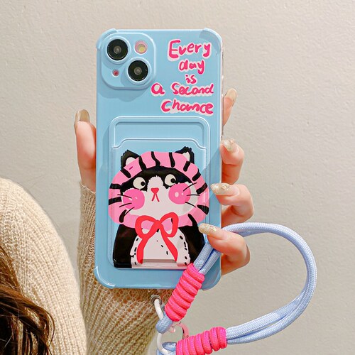 插卡卡套硅胶软壳卡通