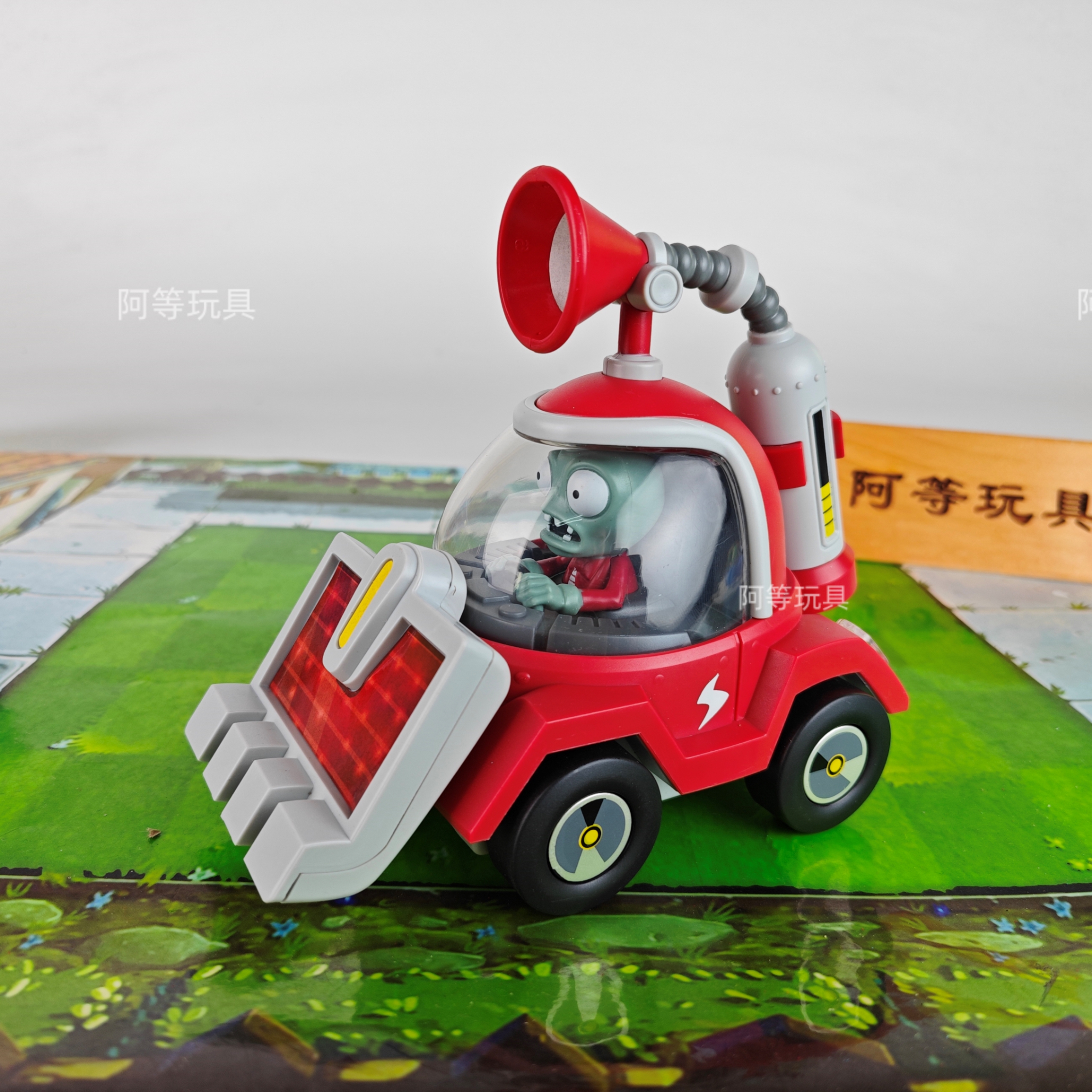 正版回力太阳能车僵尸会走路玩具