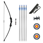 儿童弓箭射击射箭套装 入门带瞄具全套专业弹射户外运动男女孩
