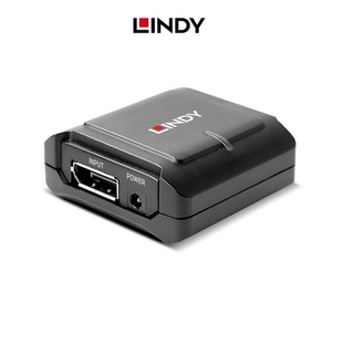 德国LINDY DP1.4信号中继器35米长距离高清稳定传输办公会议室