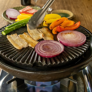 国内现货日本进口长谷园伊贺烧 烧烤先生  烤肉 烤串 少烟 少脂肪