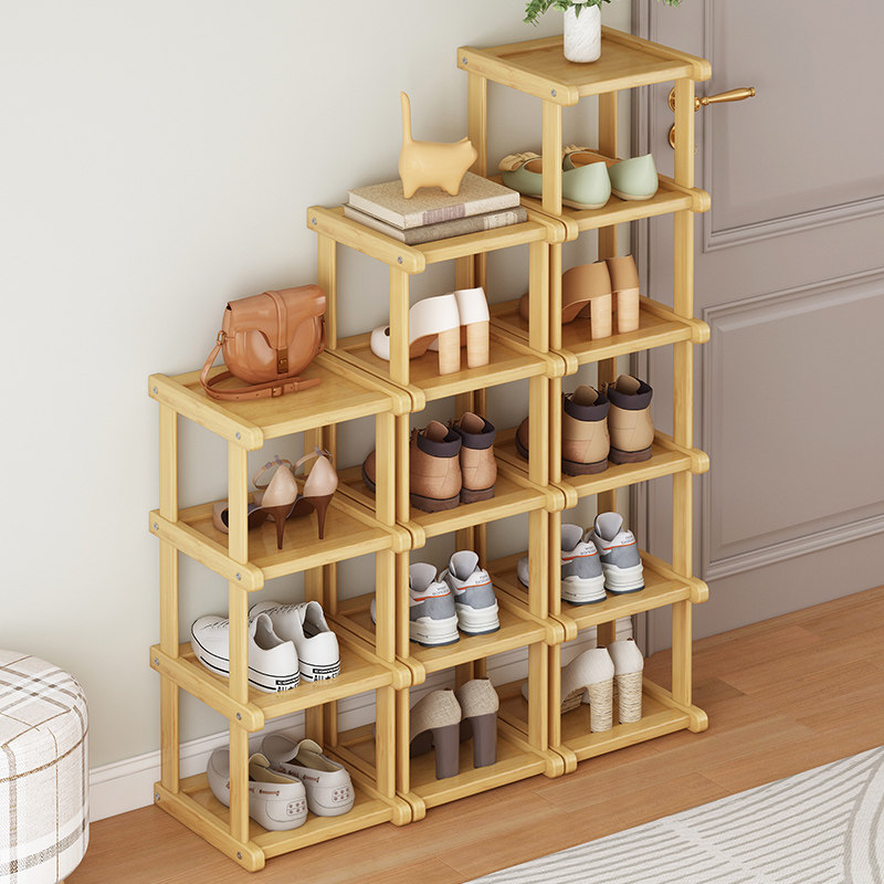 简易鞋架子2025新款多层家用小窄型入户门口收纳出租房用置物鞋柜