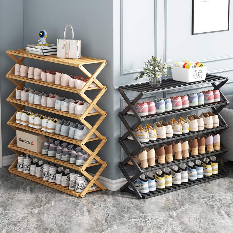 折叠鞋架子家用门口免安装省空间