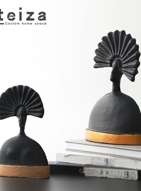 创意人物头像办公室书房家居装饰