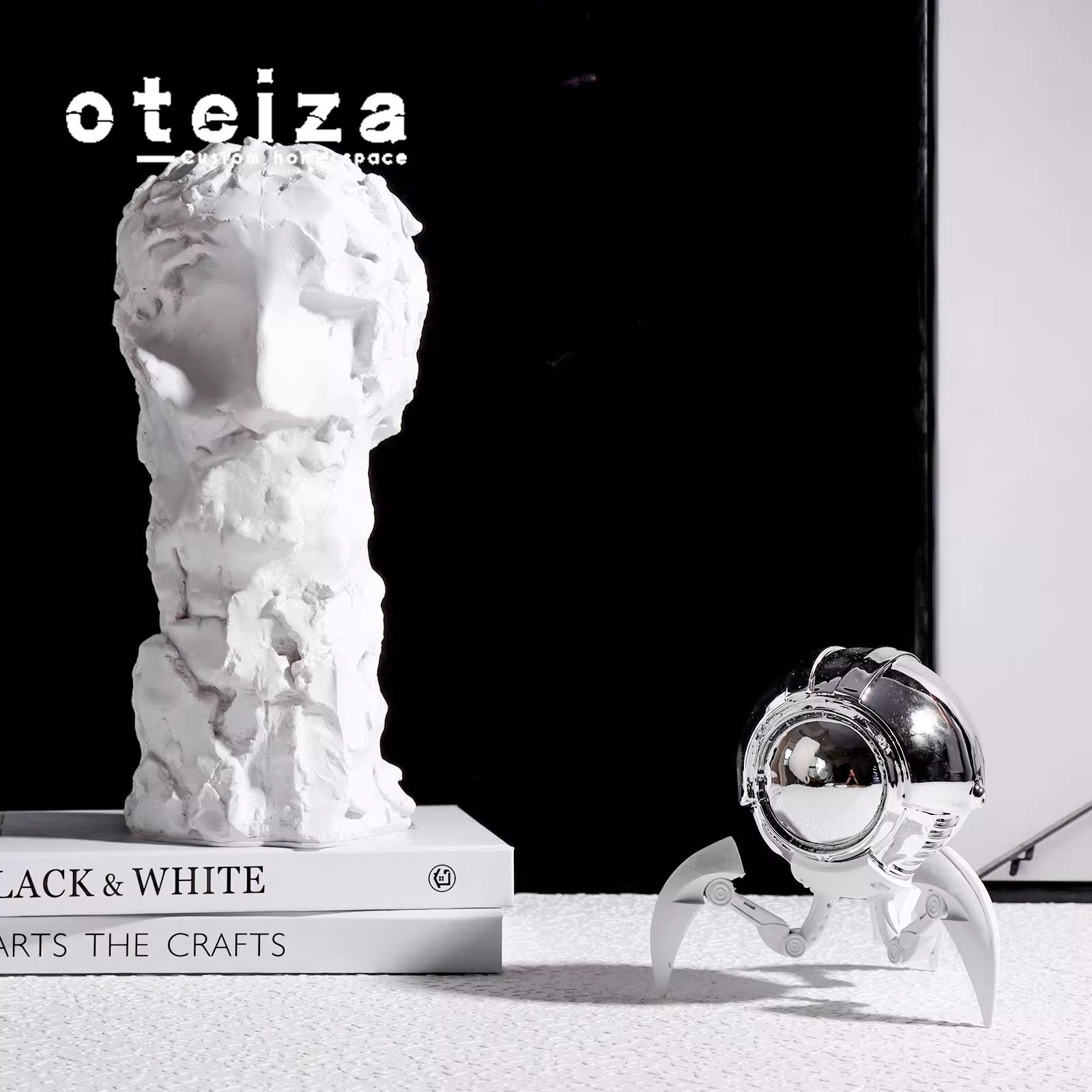 Oteiza简约现代创意个性雕塑摆件样板间酒店家庭客厅家居软装饰品