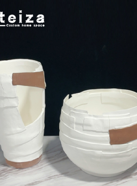 白色样板房陶瓷OTEIZA轻奢